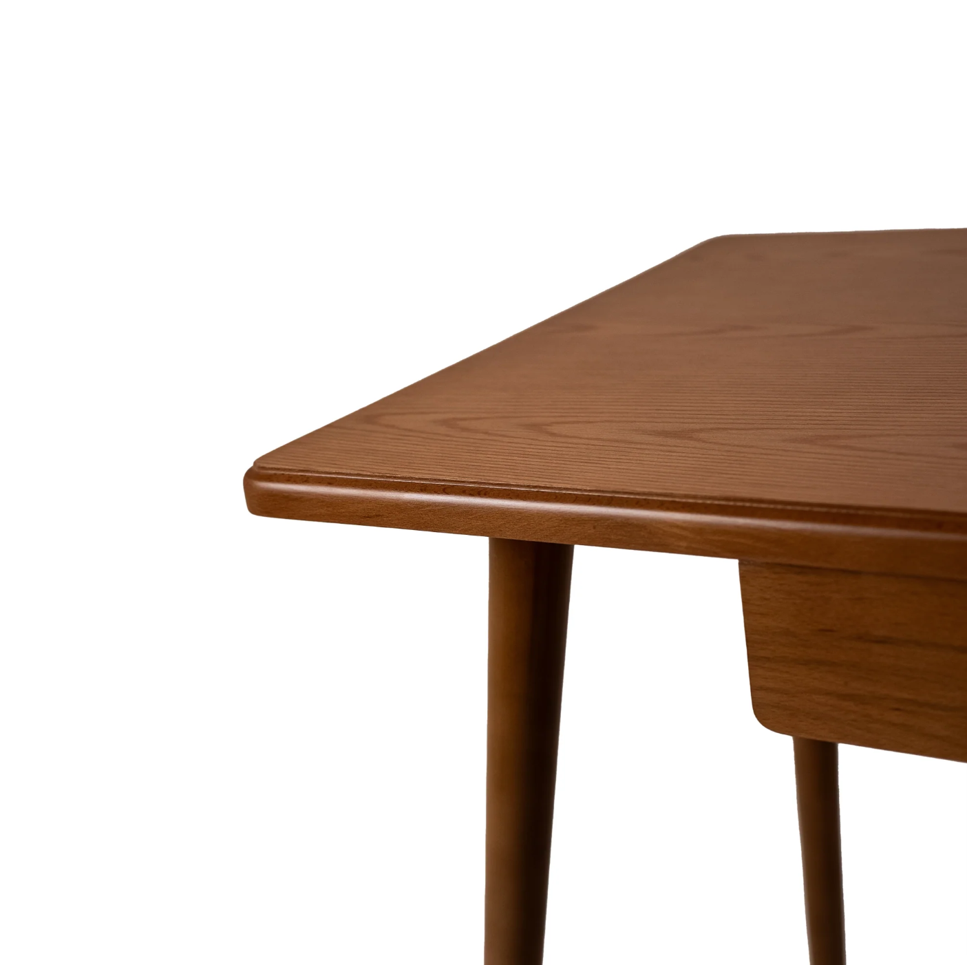 Minimalist Wooden Desk – Solid Beech with Functional Drawer