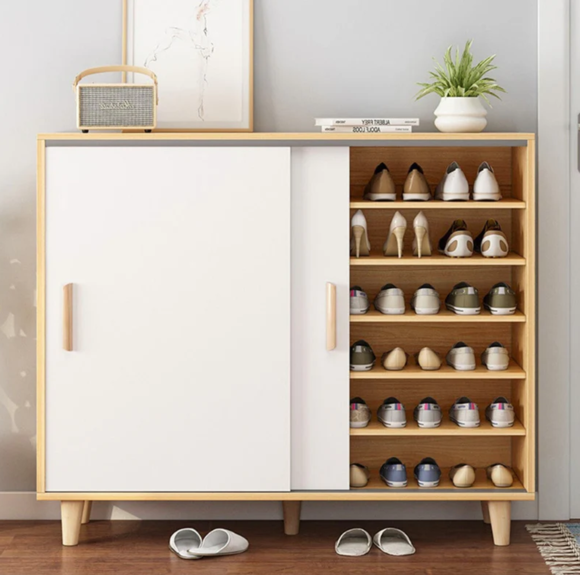 Modern Shoe Storage Cabinet – Various Sizes
