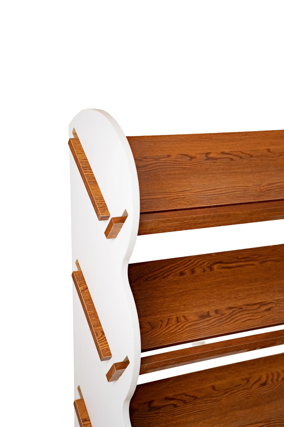 Minimalist Shoe Organizer – Space-saving MDF Design with Tool-free Assembly