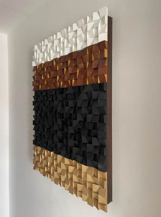 Modern Home Decor, Functional Wall Art, Electric Panel Cover, Fuse Box Cover, Mosaic Electrical Circuit Breaker Box Wall Panel Cover