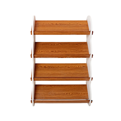 Minimalist Shoe Organizer – Space-saving MDF Design with Tool-free Assembly