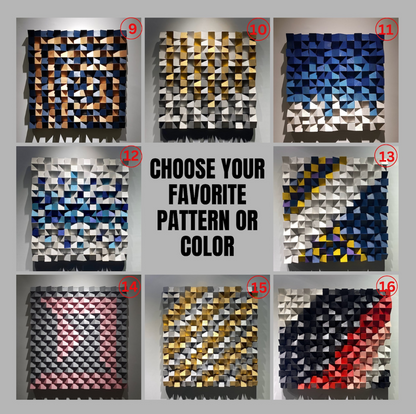 Modern Home Decor, Functional Wall Art, Electric Panel Cover, Fuse Box Cover, Mosaic Electrical Circuit Breaker Box Wall Panel Cover