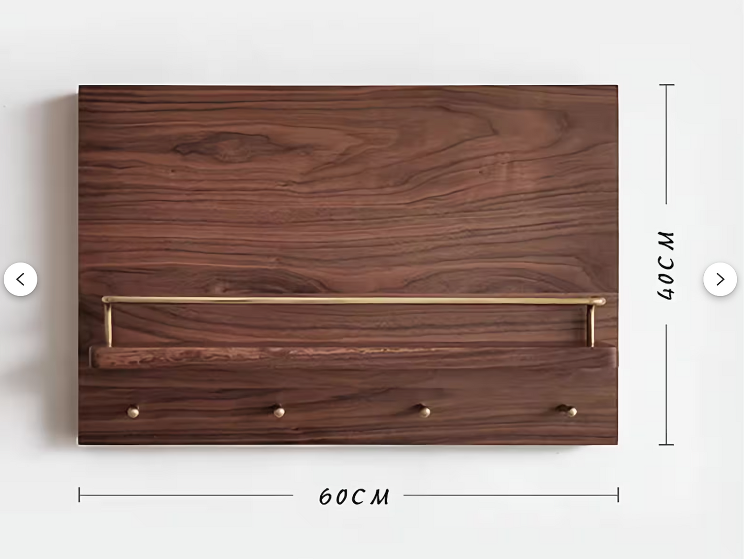 Walnut electricity meter box cover, wooden wall board with shelf, wooden switch box cover, fuse box panel cover, key holder organizer